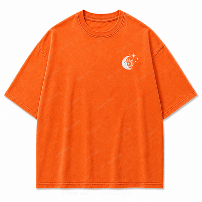 Between Earth & Sky Mountain Vintage Print Tee