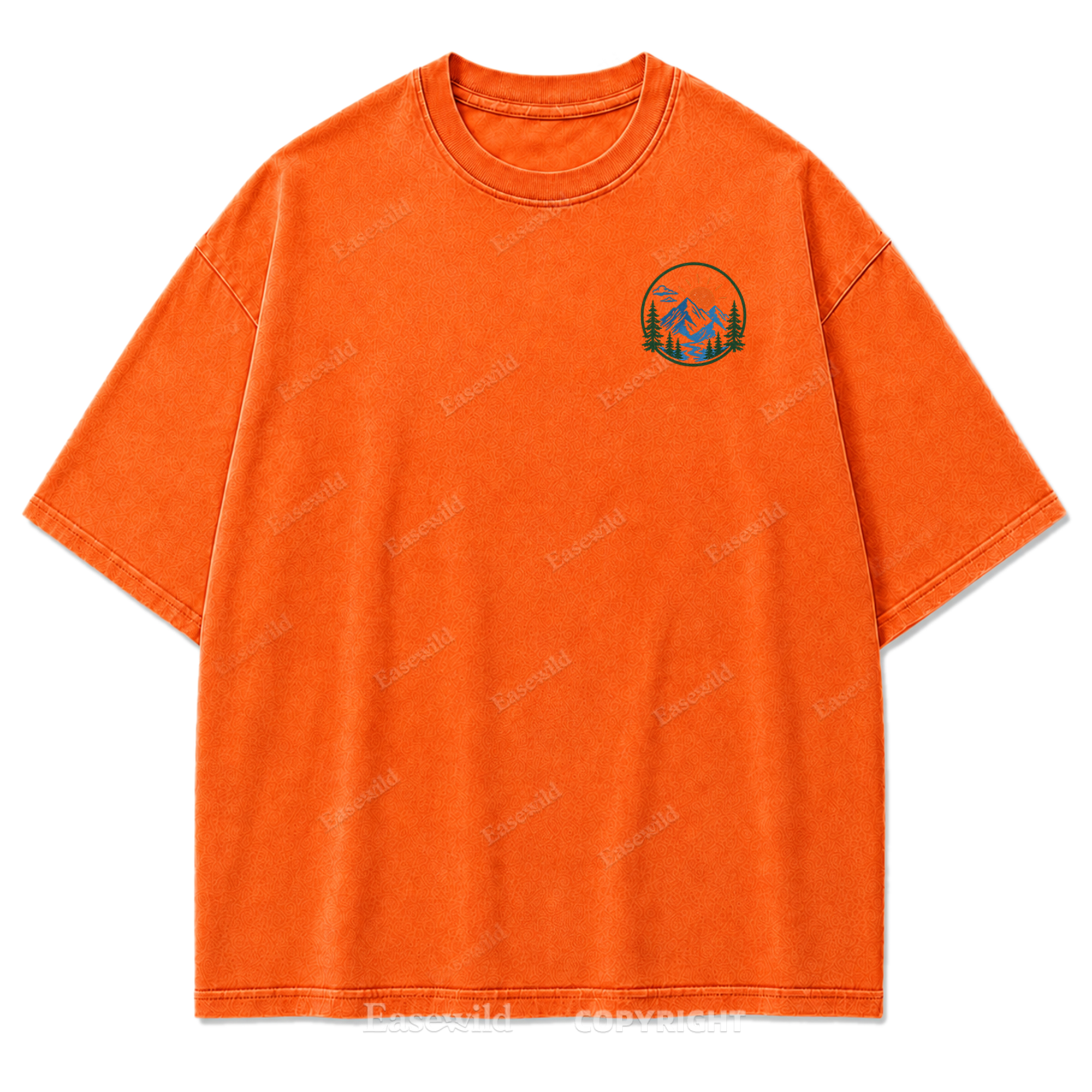 Mountain Escape Adventure T-Shirt mit Waschung