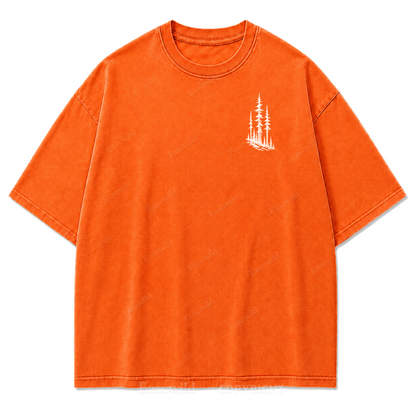 In the Stillness Mountain Washed Print Tee