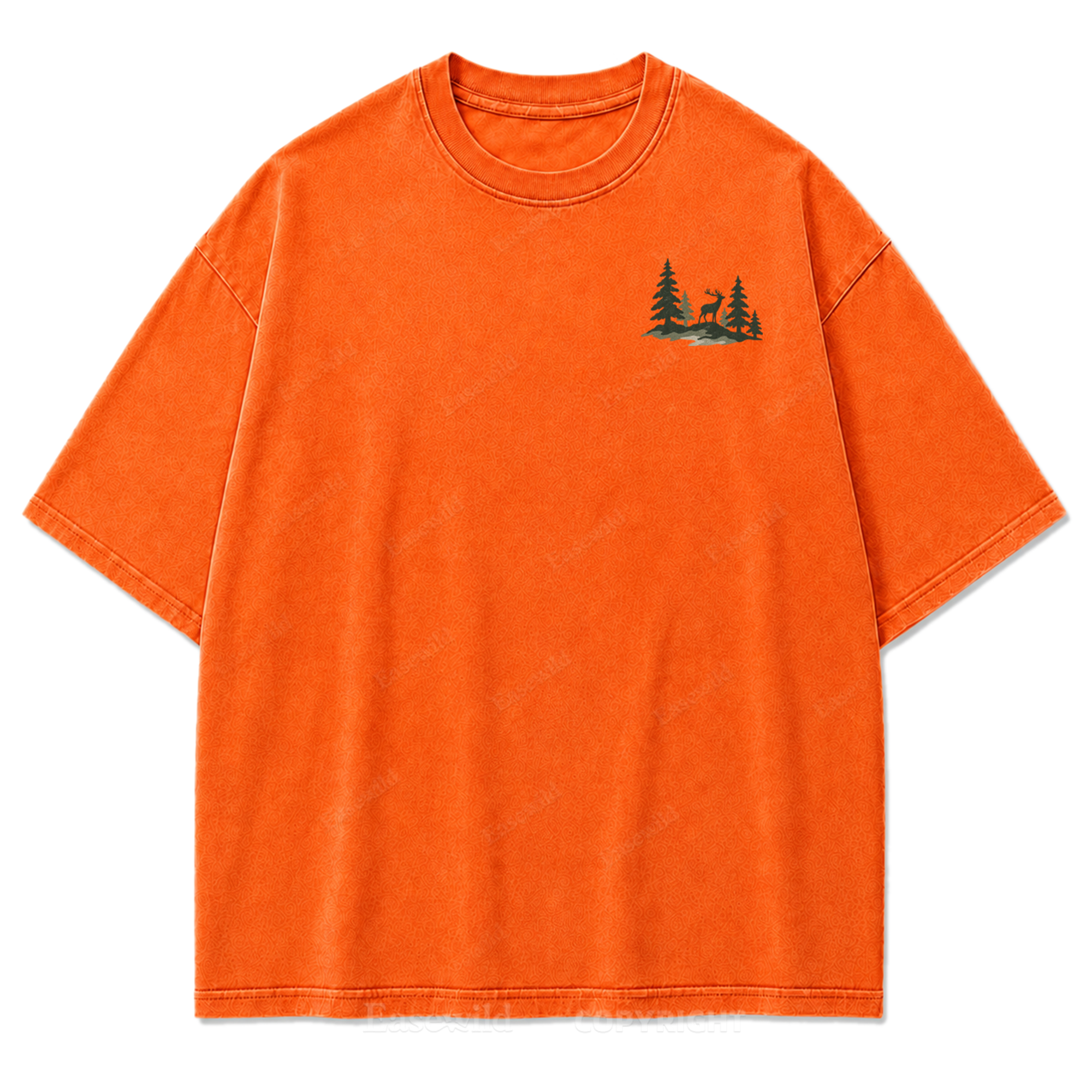 Find Me Offline T-Shirt mit Waschung