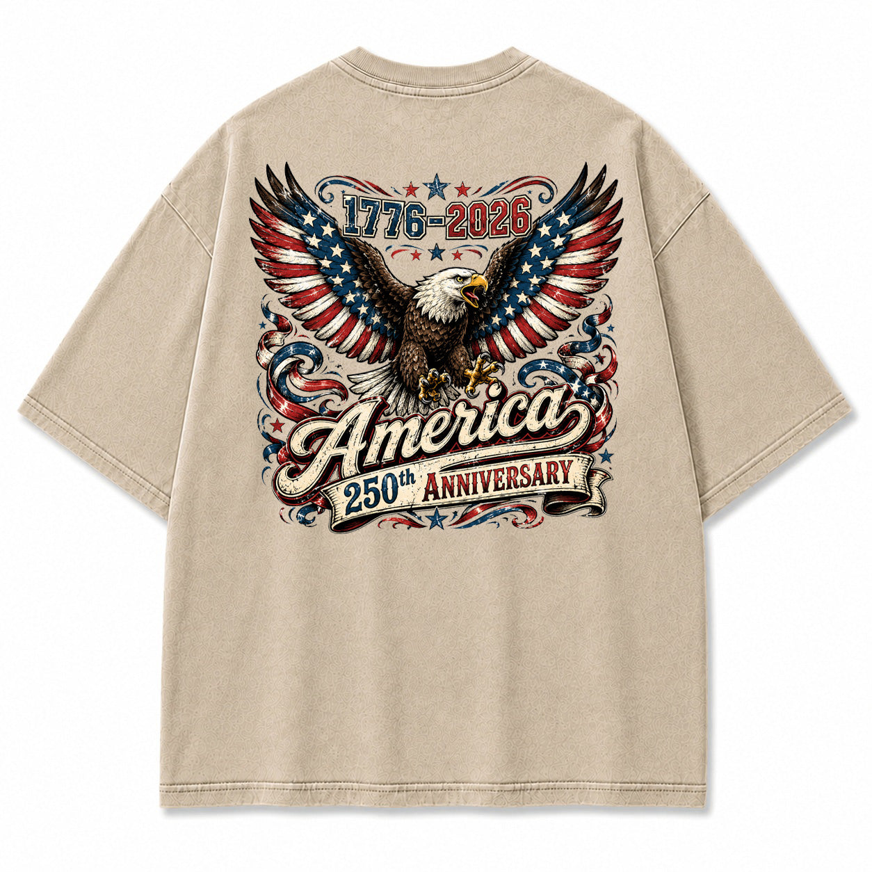 Liberty Eagle 250th Anniversary Graphic T-Shirt
