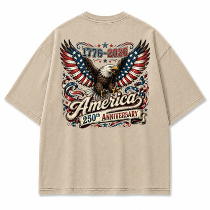 Liberty Eagle 250th Anniversary Graphic T-Shirt