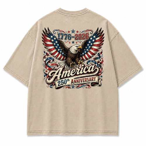 Liberty Eagle 250th Anniversary Graphic T-Shirt