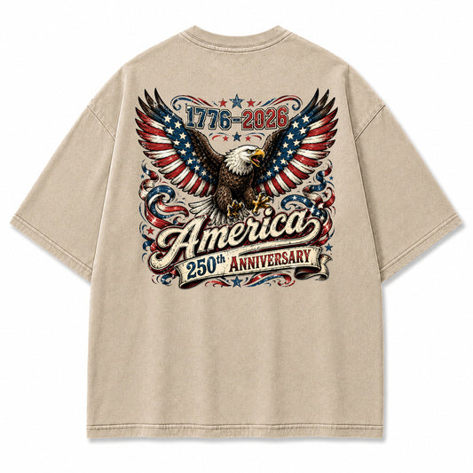 Liberty Eagle 250th Anniversary Graphic T-Shirt