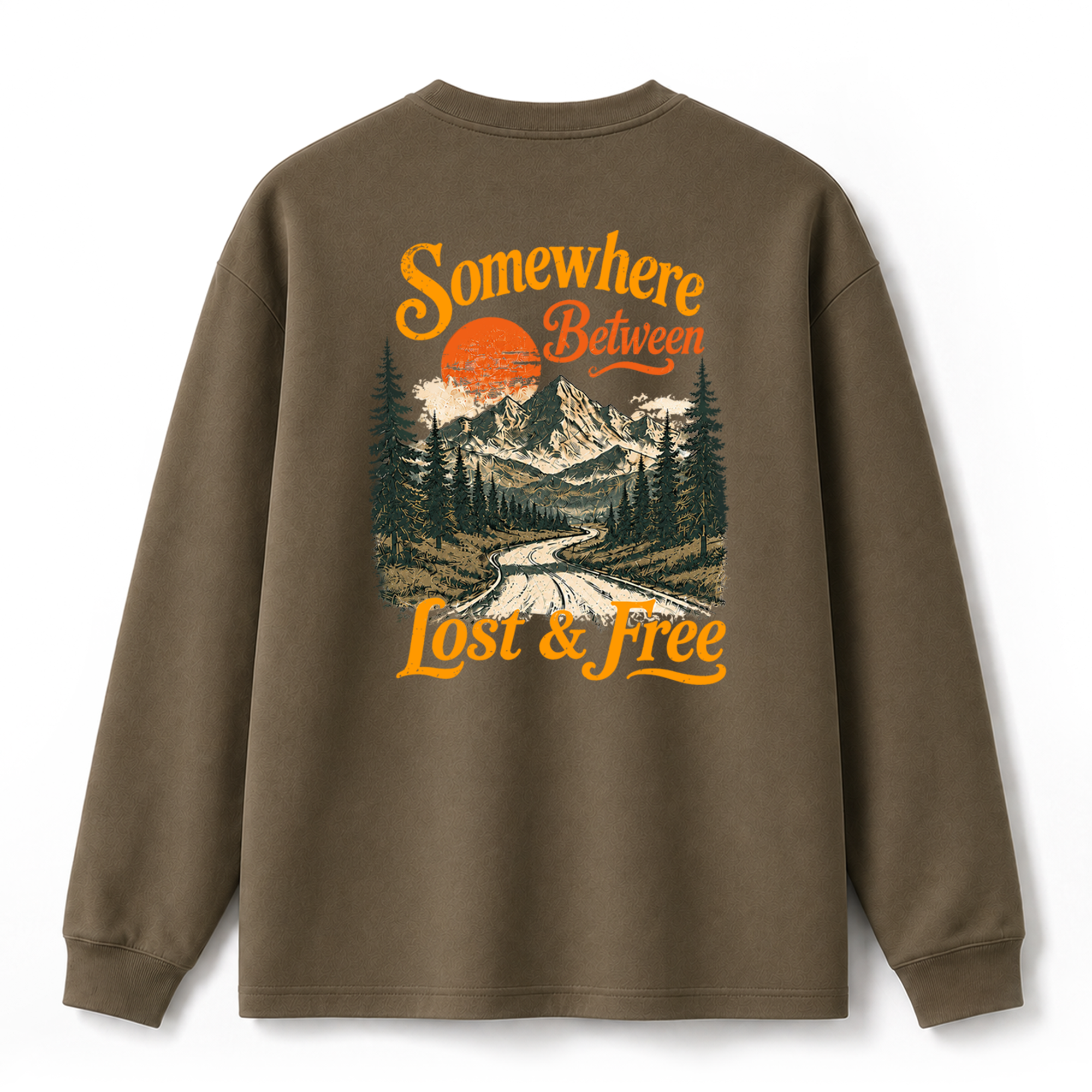 Somewhere Between Lost & Free Long Sleeve Tee