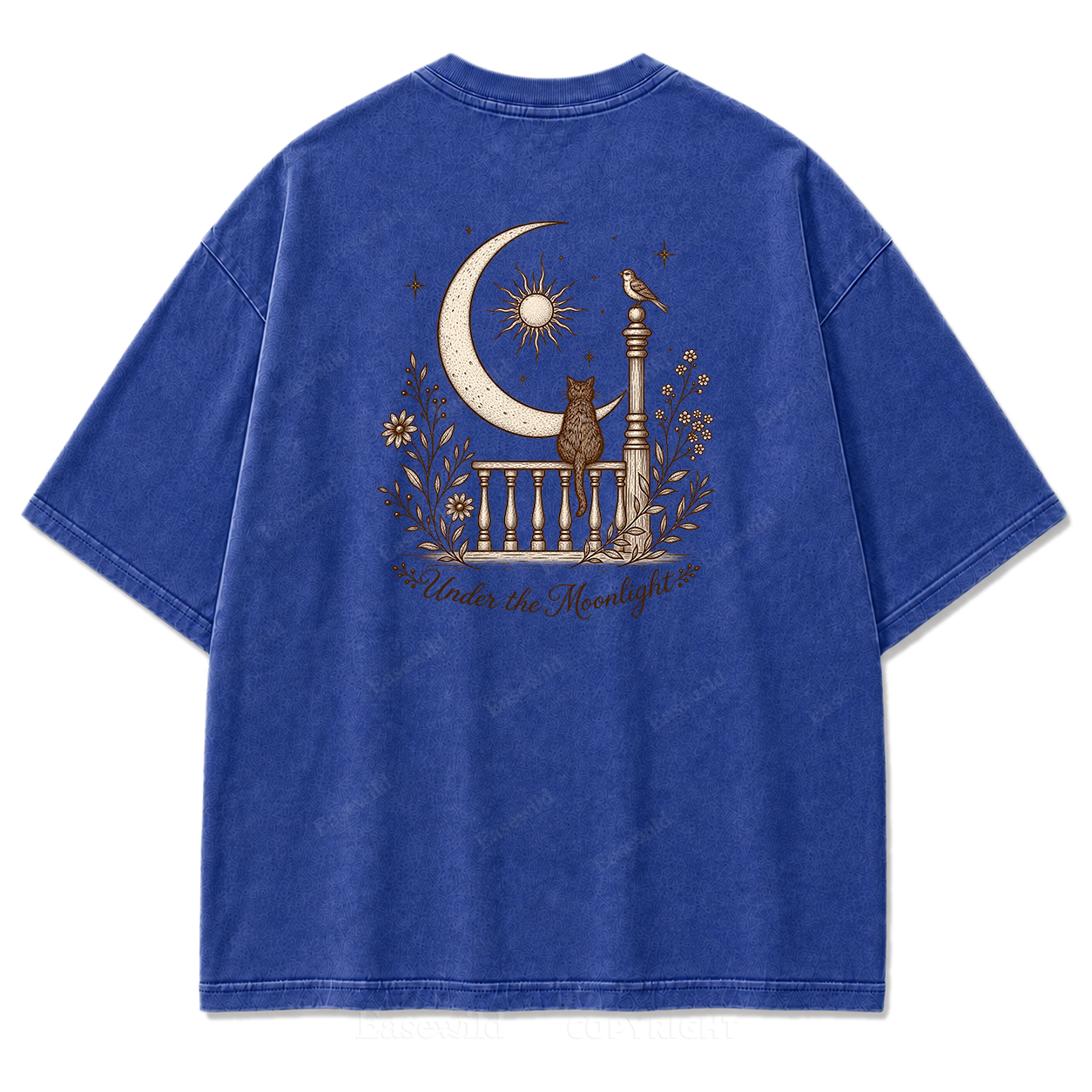 Lunar Reverie Vintage Graphic Print Tee