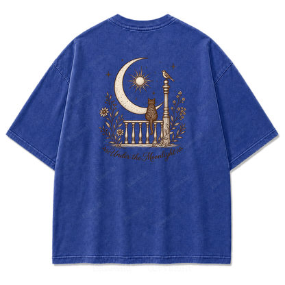Lunar Reverie Vintage Graphic Print Tee