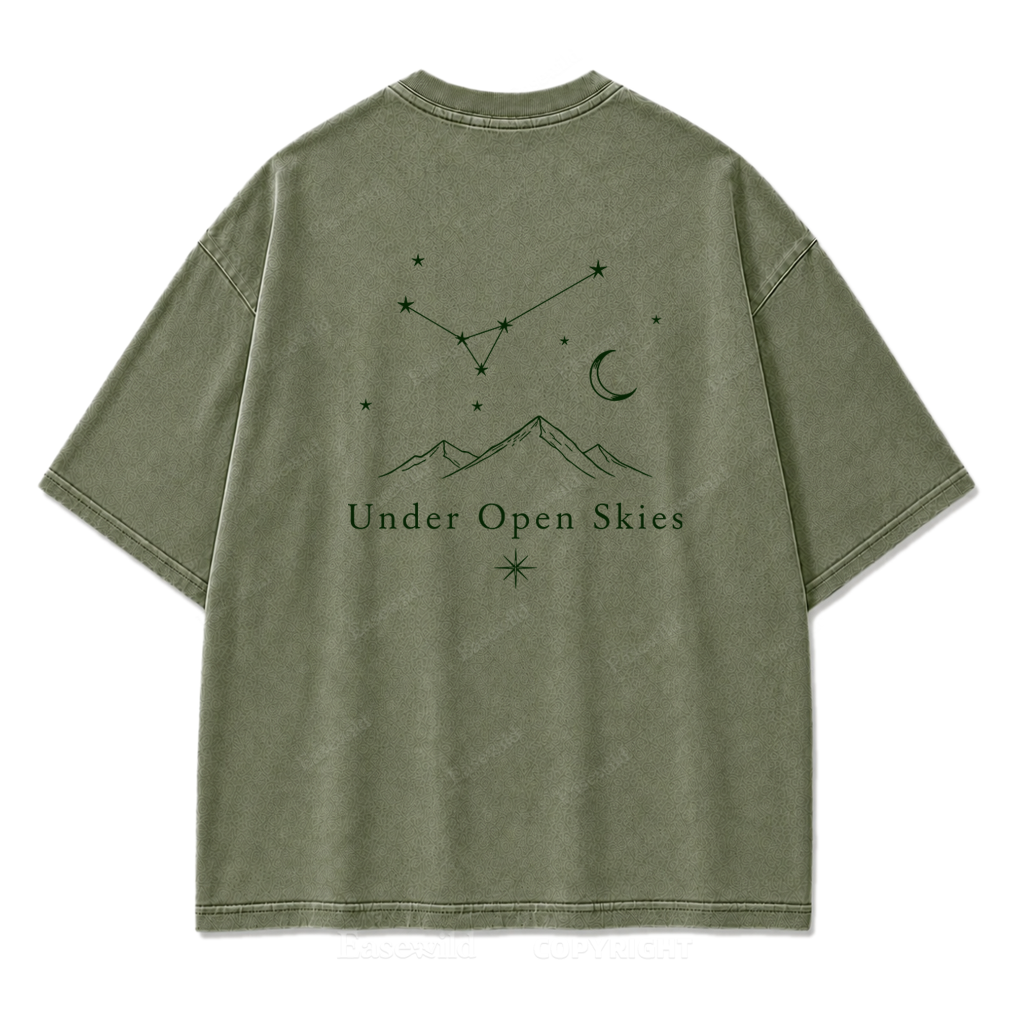 Under Open Skies Washed Print Tee