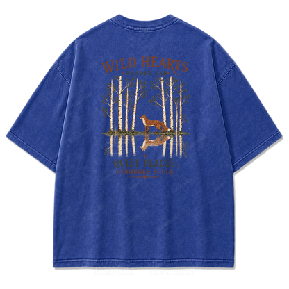 Where the Wild Grows Quiet Print Tee