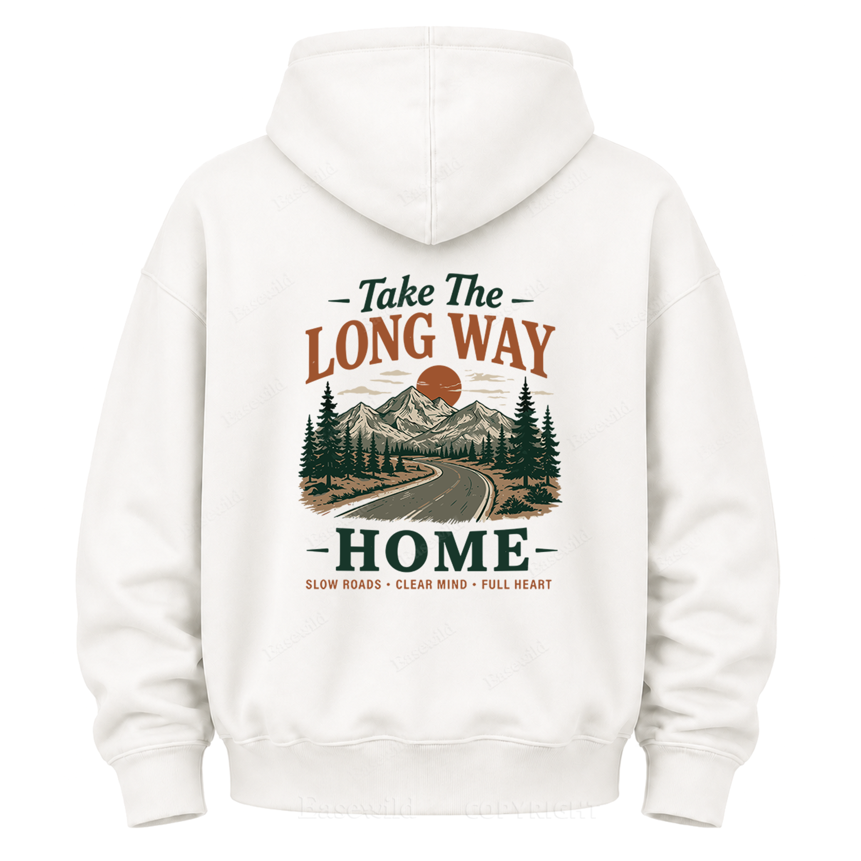 Take the Long Way Home Graphic Hoodie
