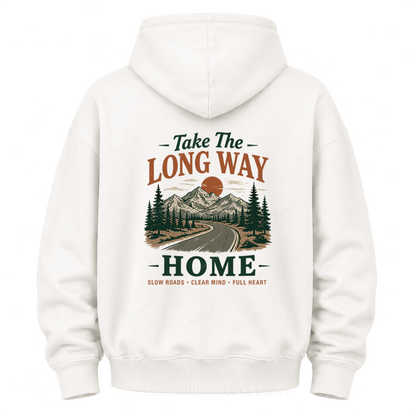 Take the Long Way Home Graphic Hoodie