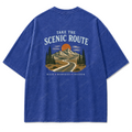Washed Royal Blue