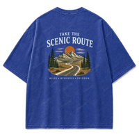 Washed Royal Blue