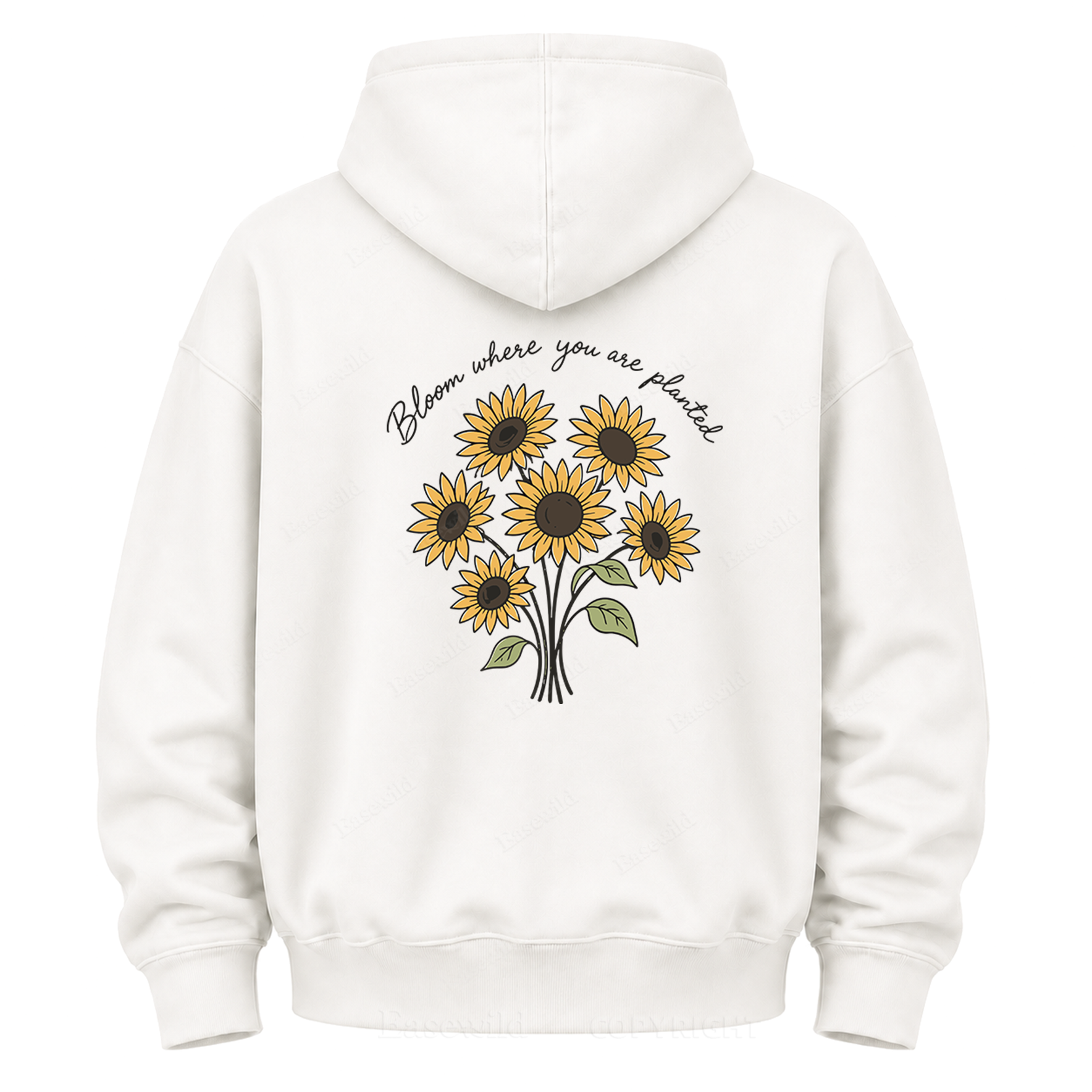 Bloom Where You Are Planted Graphic Hoodie