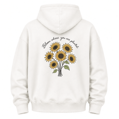 Bloom Where You Are Planted Graphic Hoodie
