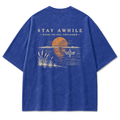 Washed Royal Blue