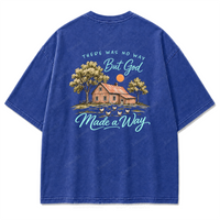 Washed Royal Blue