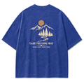 Washed Royal Blue