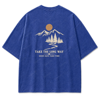 Washed Royal Blue