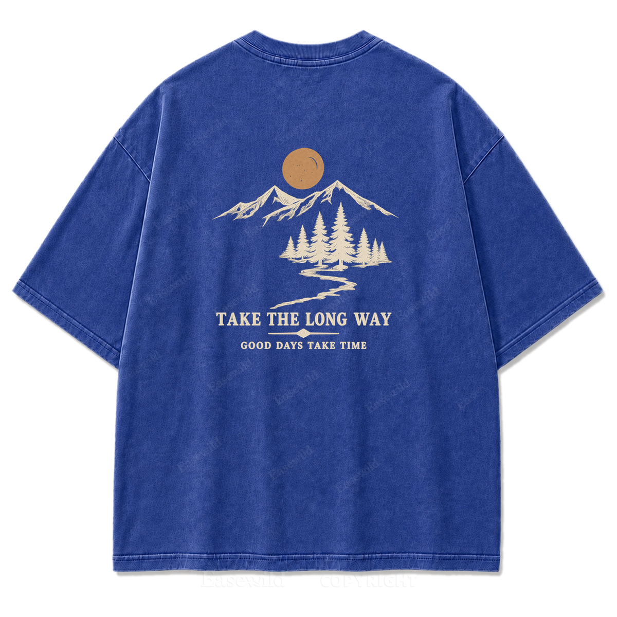 Take the Long Way Print Tee