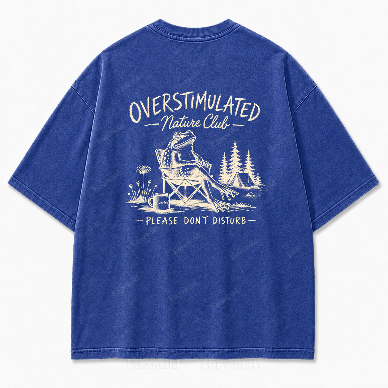 Overstimulated Nature Club Washed Print Tee
