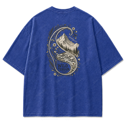 Wild Terrain Mountain Paisley Tee