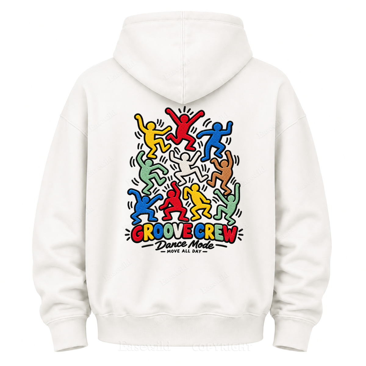Groove Crew Dance Mode Graphic Hoodie