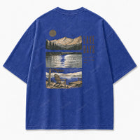 Washed Royal Blue