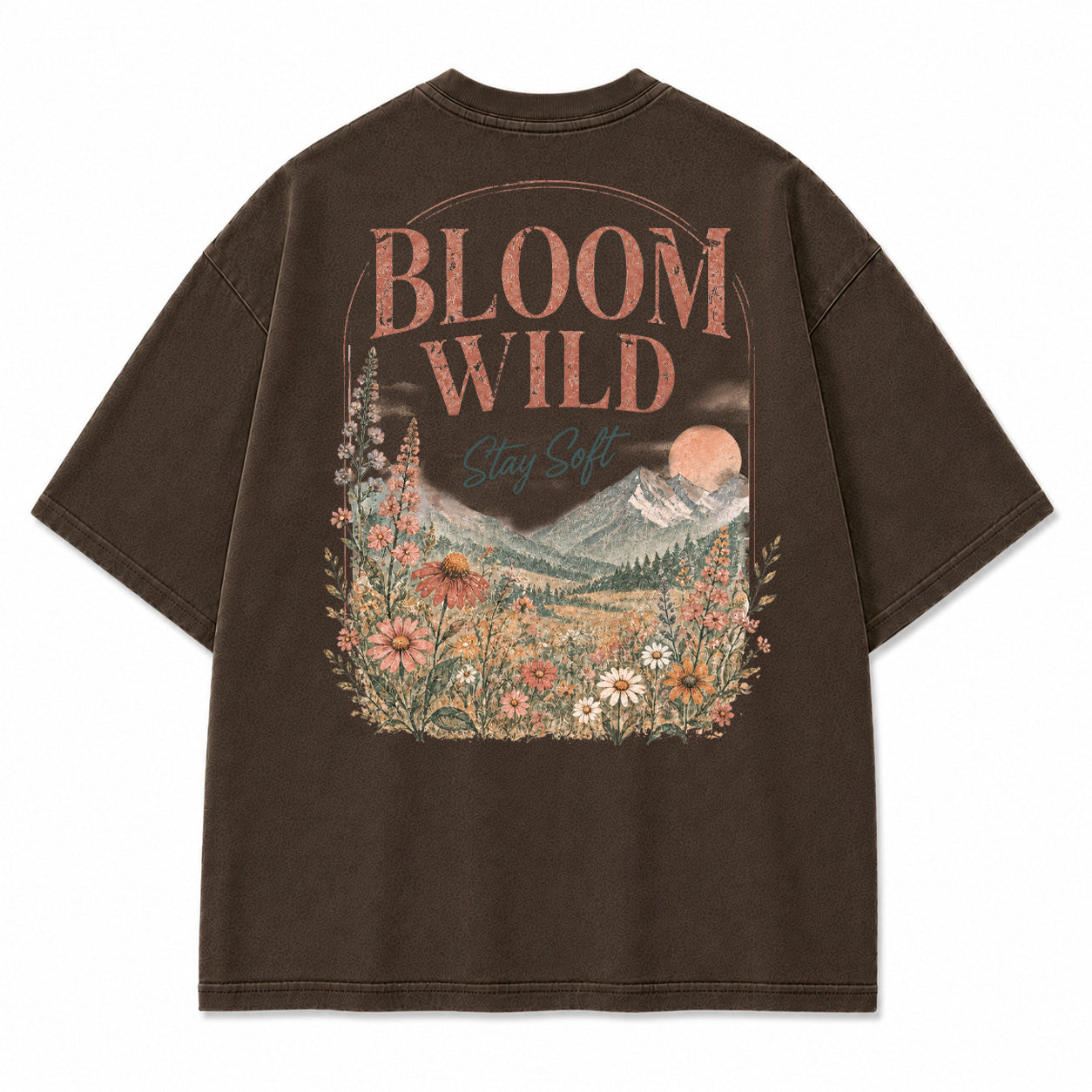 Wild Blossom Mountain Meadow Graphic T-Shirt