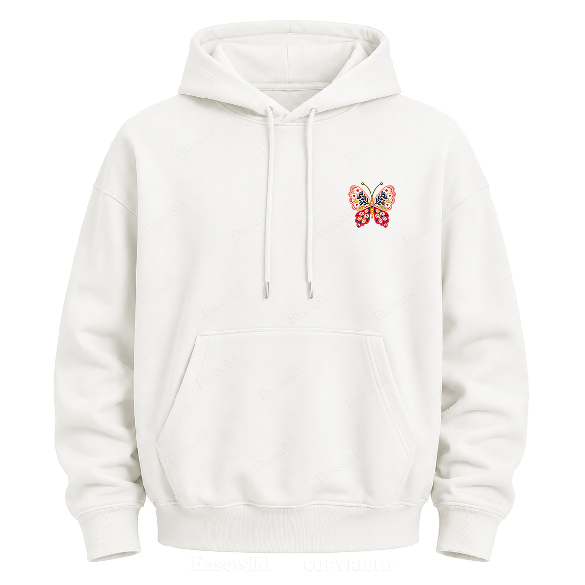 Be Kind to All Kinds Butterfly Graphic Hoodie