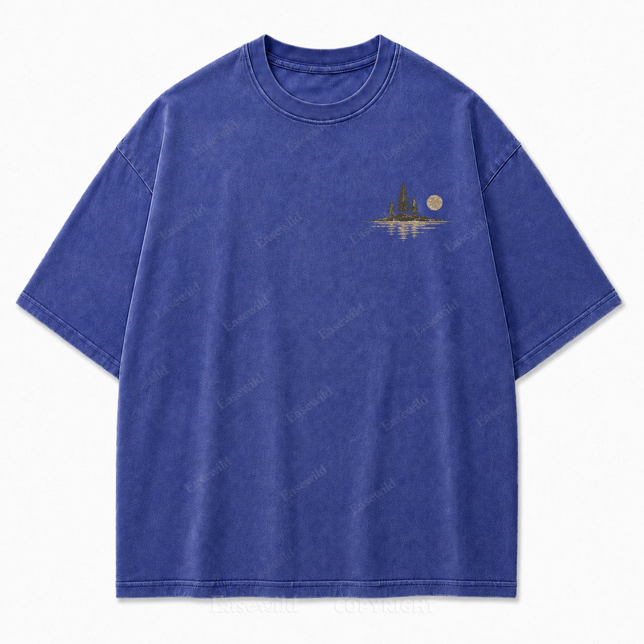 Lake Days Card Washed Graphic Tee