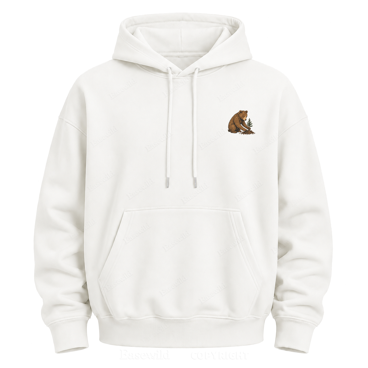 Leave It Better – Vintage Bear & Mountain Graphic Hoodie