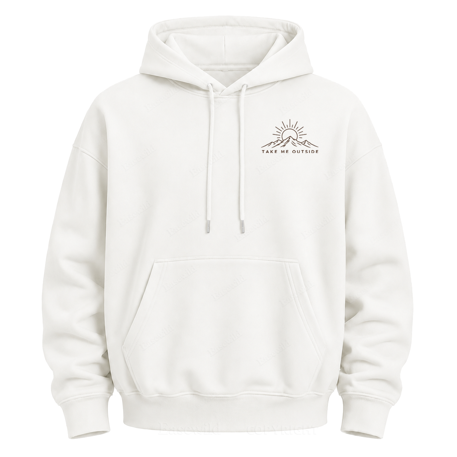 Take Me Outside Out West Grafik-Kapuzenpullover