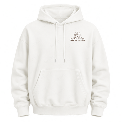 Take Me Outside Out West Grafik-Kapuzenpullover