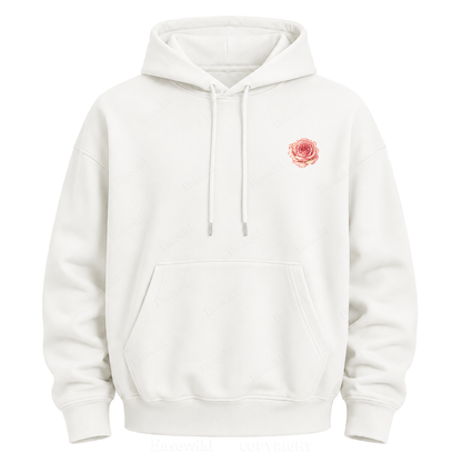 Love Grows Wild Here Vintage Floral Graphic Hoodie