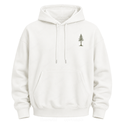 Wild in Quiet Ways Vintage Pine Graphic Hoodie