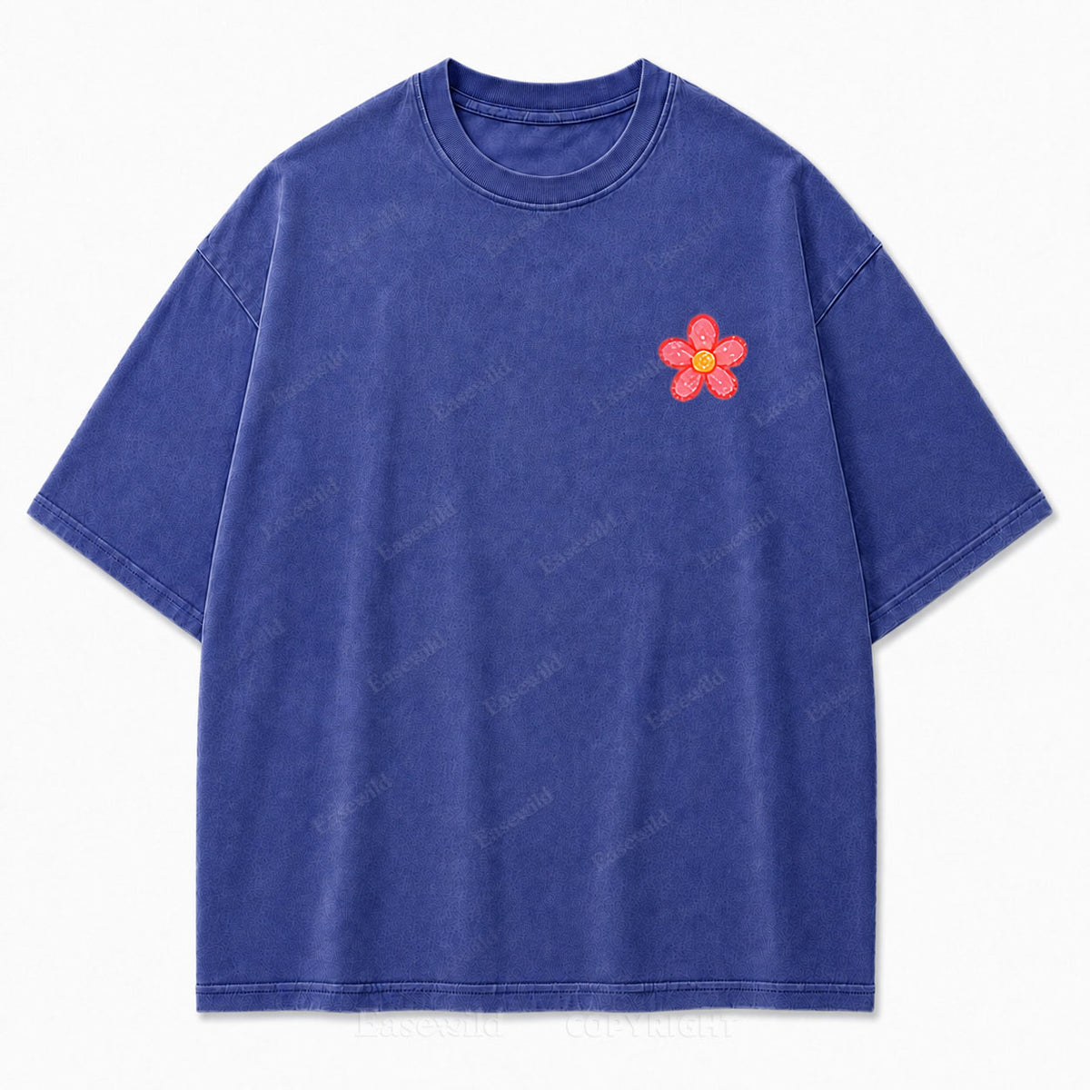 Grow Wild Wildflower Botanical Washed Graphic Tee