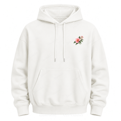 Softly Unfiltered Floral Graphic Hoodie