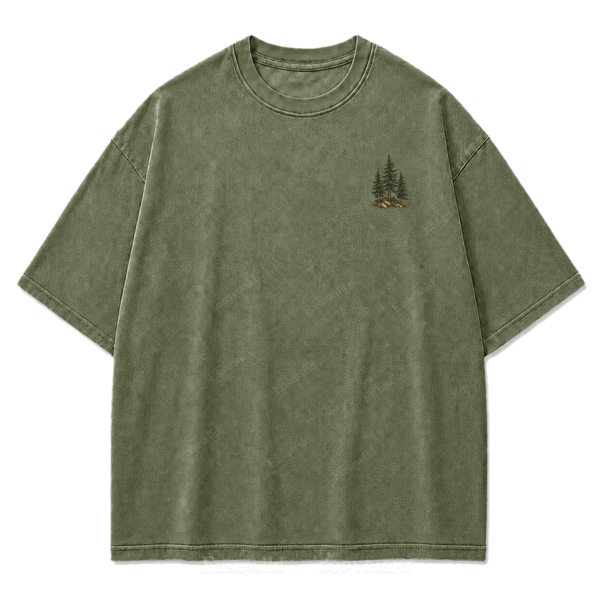 Somewhere Between Wild & Home Washed Print Tee