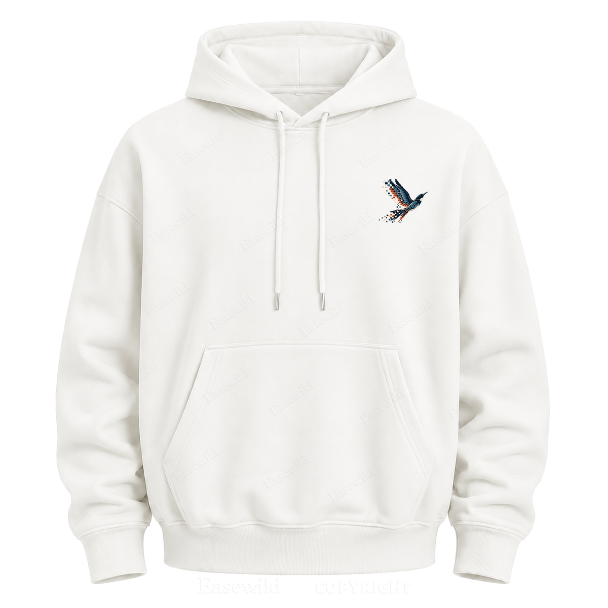 Pixel to Peaks  Graphic Hoodie