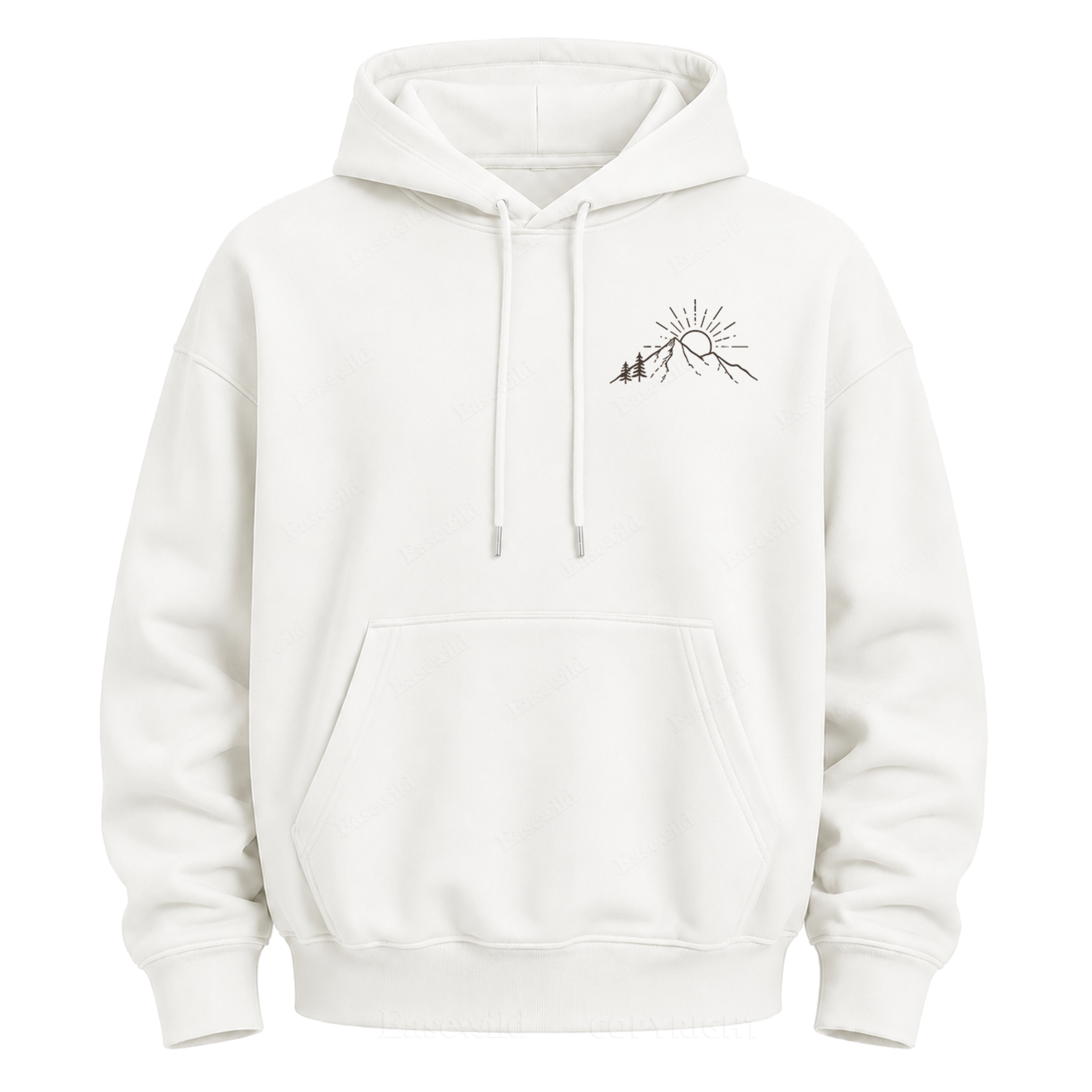 Take Me Outside Mountain Grafik-Kapuzenpullover