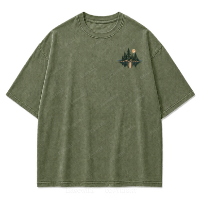 Lake Nights Washed Print Tee