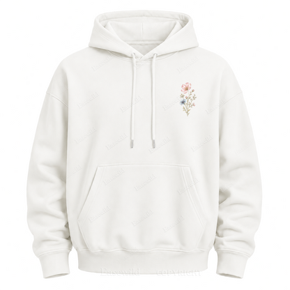 Keep Growing Wildflower Graphic Hoodie
