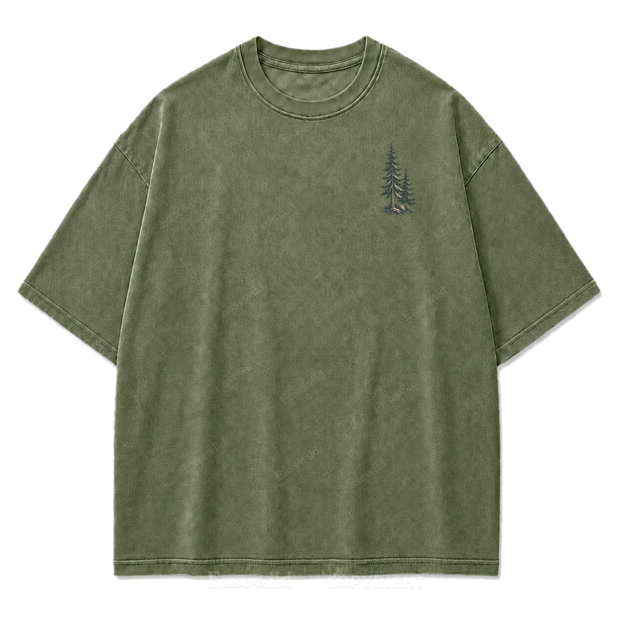 Wilderness Reflections Mountain Washed Print Tee
