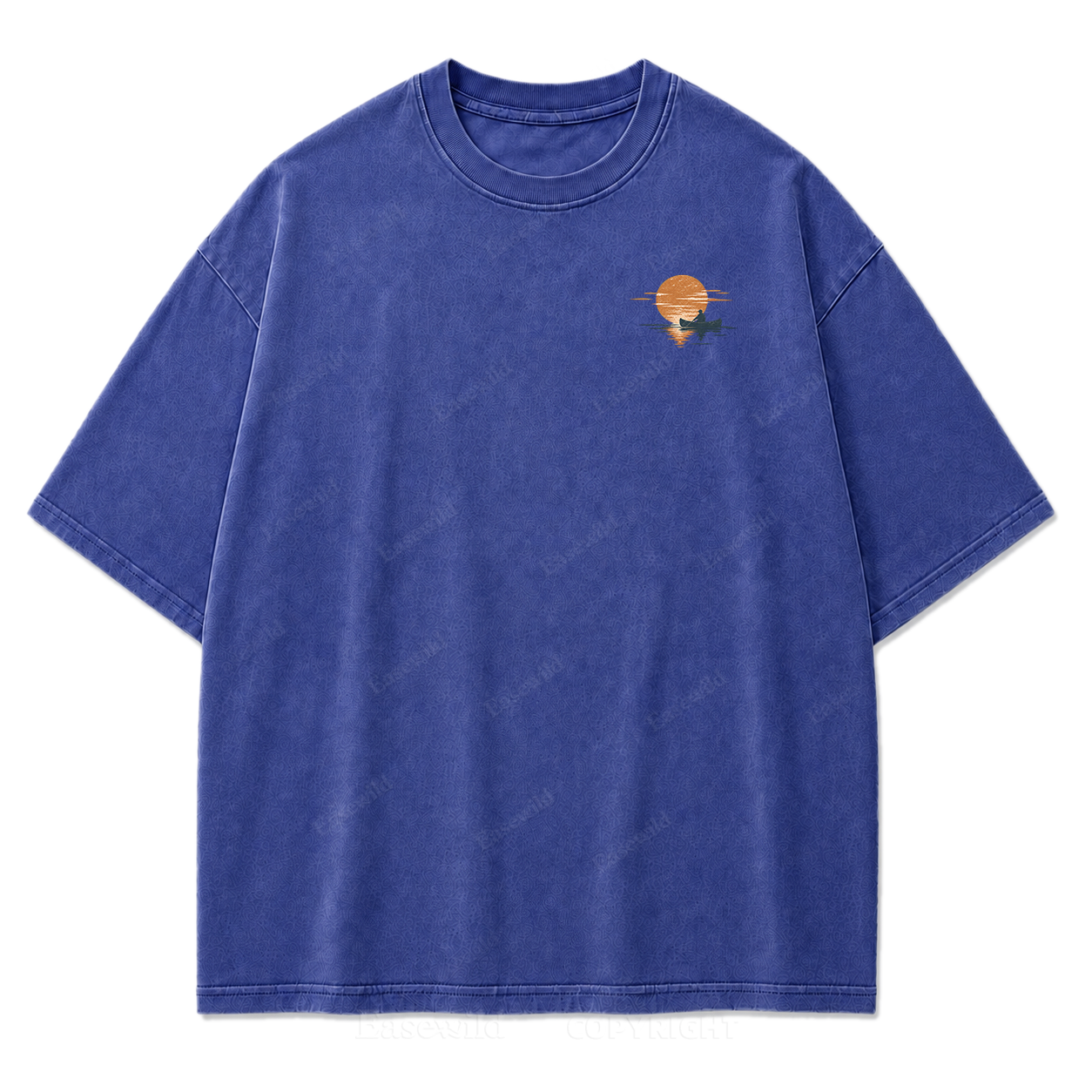 Stay Awhile by the Water Print Tee