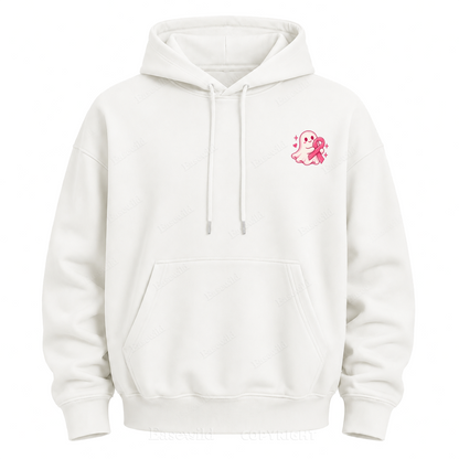 Pink For A Purpose Ghost Graphic Hoodie