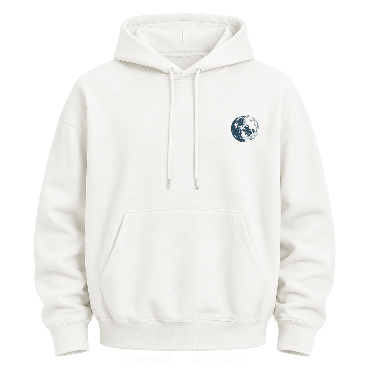 Moon Base Graphic Hoodie