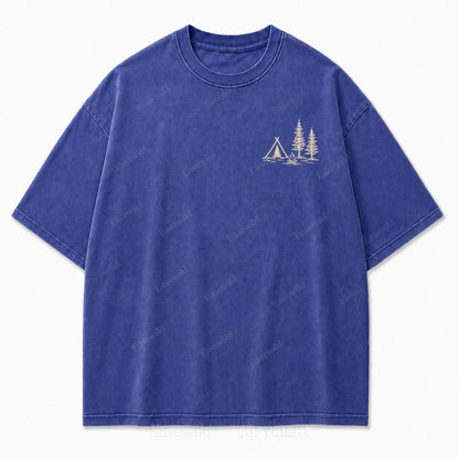 Go Where You Feel Most Alive Outdoor Washed Print Tee