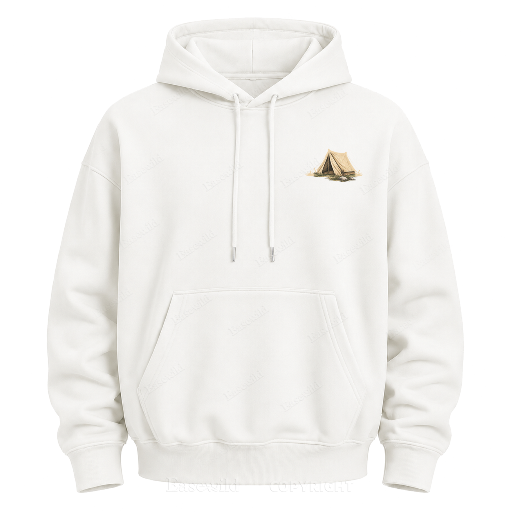 Camp Coffee Mornings Washed Graphic Hoodie