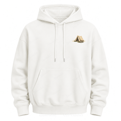 Camp Coffee Mornings Washed Graphic Hoodie
